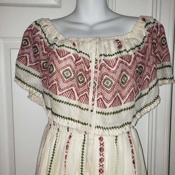 Border Print Maxi Dress - Picture 2 of 6